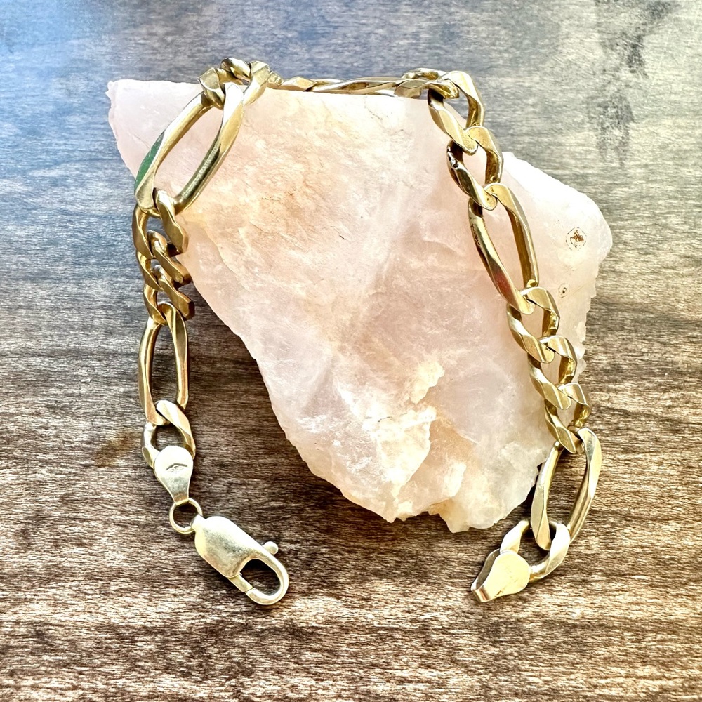 14K Italian Gold Chain Bracelet